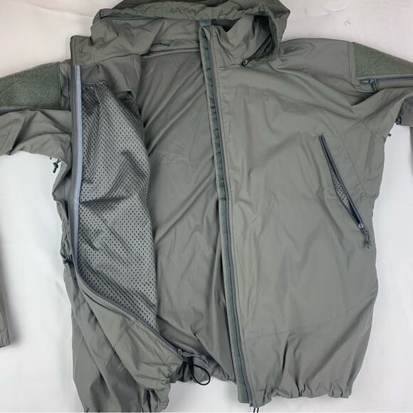 Patagonia mens XXL 2x level 5 military jacket gen II green army nylon ready one - Picture 5 of 12